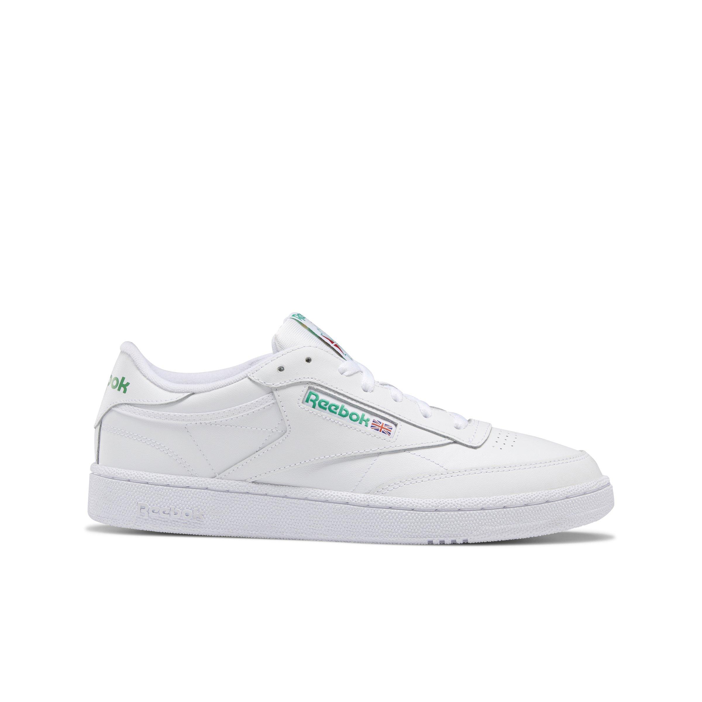 Reebok Club C 85 "Int-White/Green" Men's Shoe - WHITE/GREEN